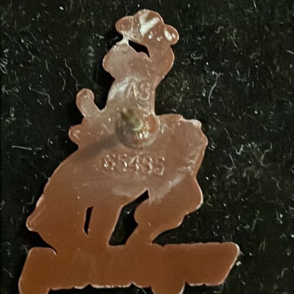 Vintage 1” x 0.75” “Wyoming ASI 65485” hat/lapel pin or tie tack - Picture 7 of 10